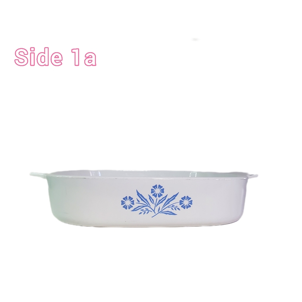 Vintage Corningware Blue Cornflower Casserole Dish Baking Dish EUC - Picture 2 of 10